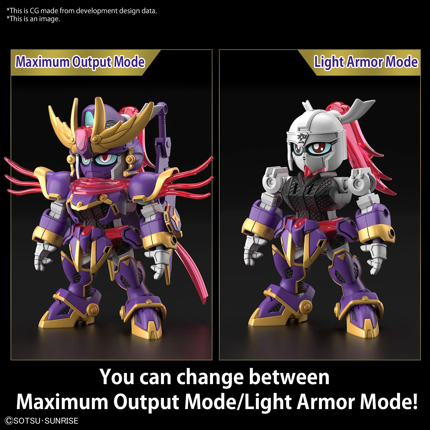 Bandai SDCS CROSS SILHOUETTE Gundam Build Metaverse F-Kunoichi Kai Model Kit - Image 15