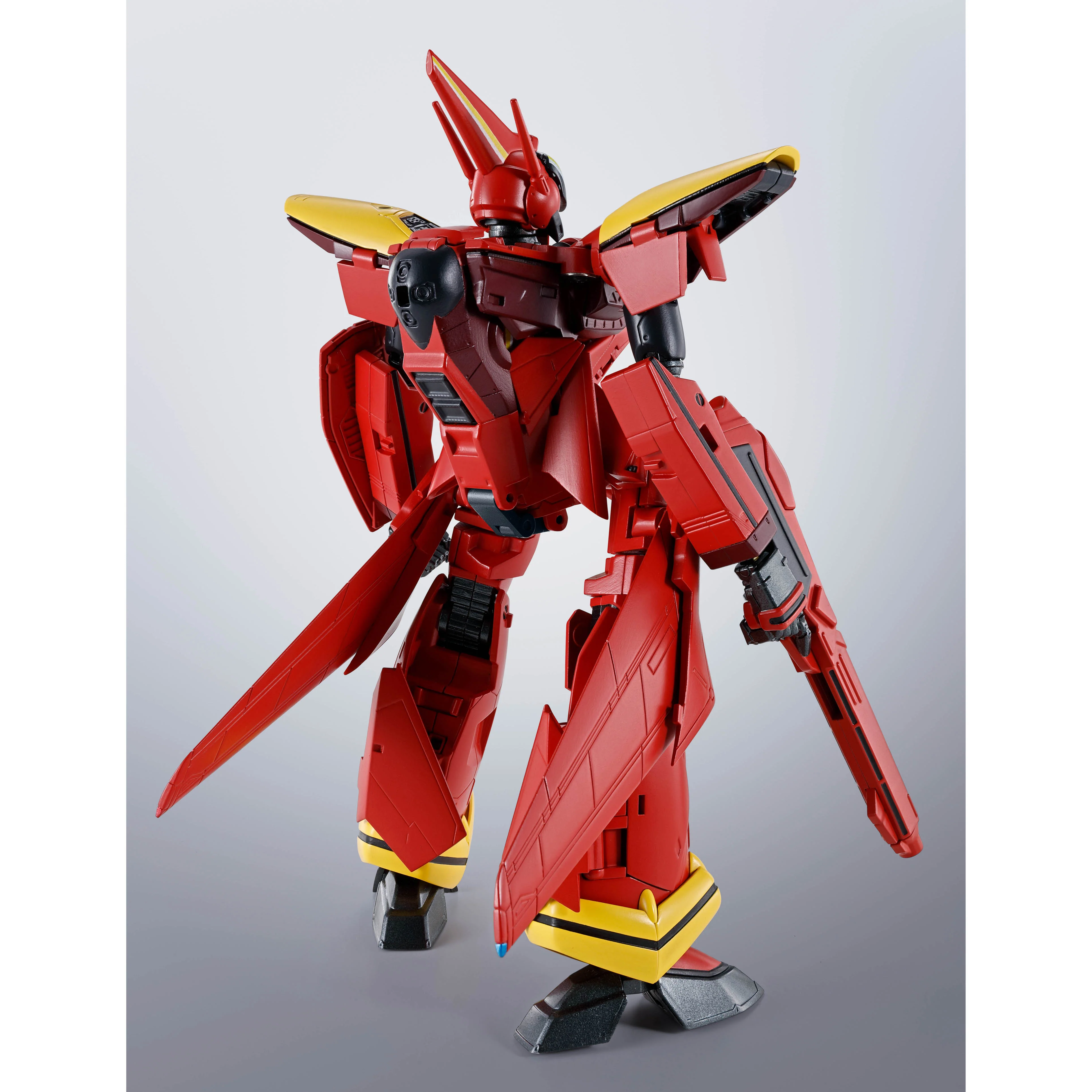 Bandai Tamashii Nations Hi-Metal R VF-19 Custom Fire Valkyrie Action Figure - Image 3
