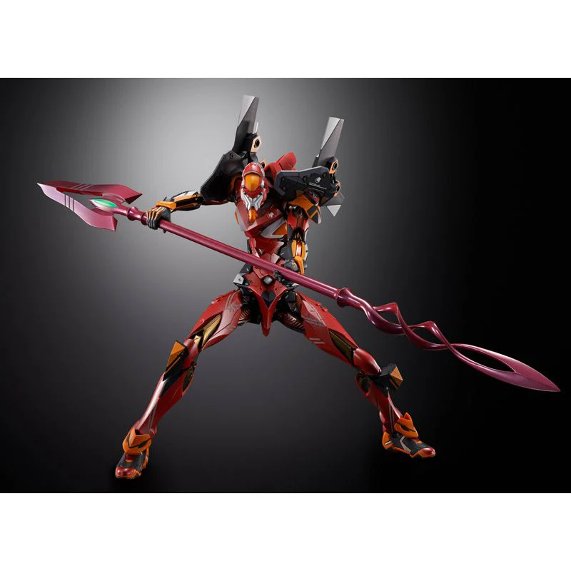 Bandai Tamashii Nations Metal Build Evangelion Production Model-02 30th With The Spear of Cassius Action Figure - Image 3