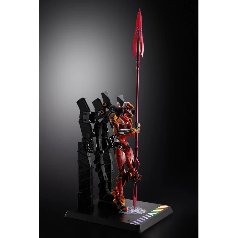 Bandai Tamashii Nations Metal Build Evangelion Production Model-02 30th With The Spear of Cassius Action Figure - Image 4