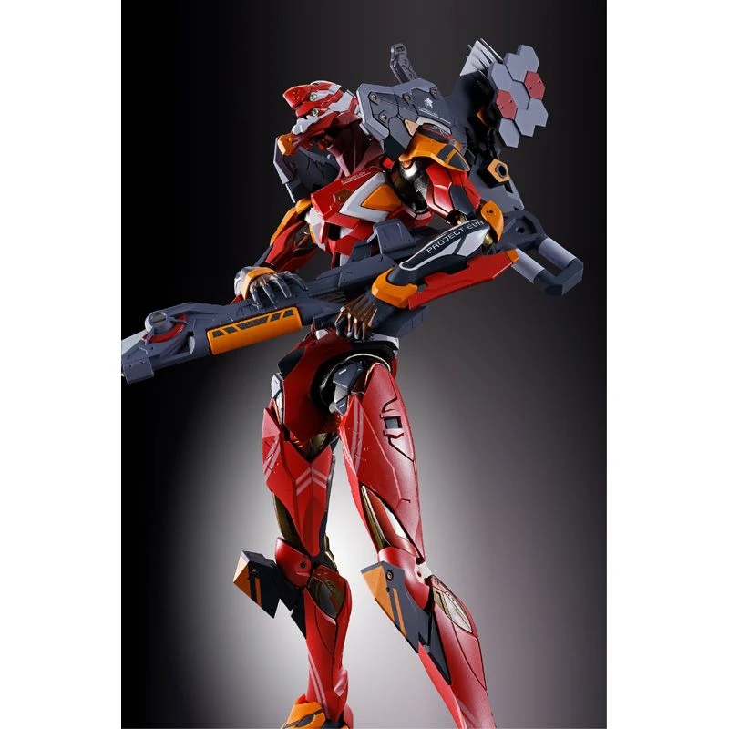 Bandai Tamashii Nations Metal Build Evangelion Production Model-02 30th With The Spear of Cassius Action Figure - Image 6