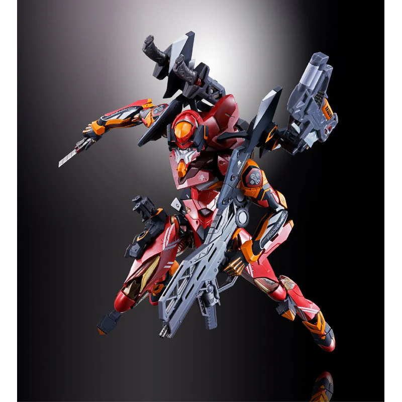 Bandai Tamashii Nations Metal Build Evangelion Production Model-02 30th With The Spear of Cassius Action Figure - Image 7