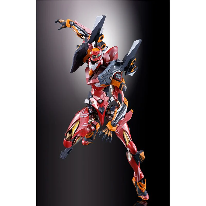 Bandai Tamashii Nations Metal Build Evangelion Production Model-02 30th With The Spear of Cassius Action Figure - Image 8