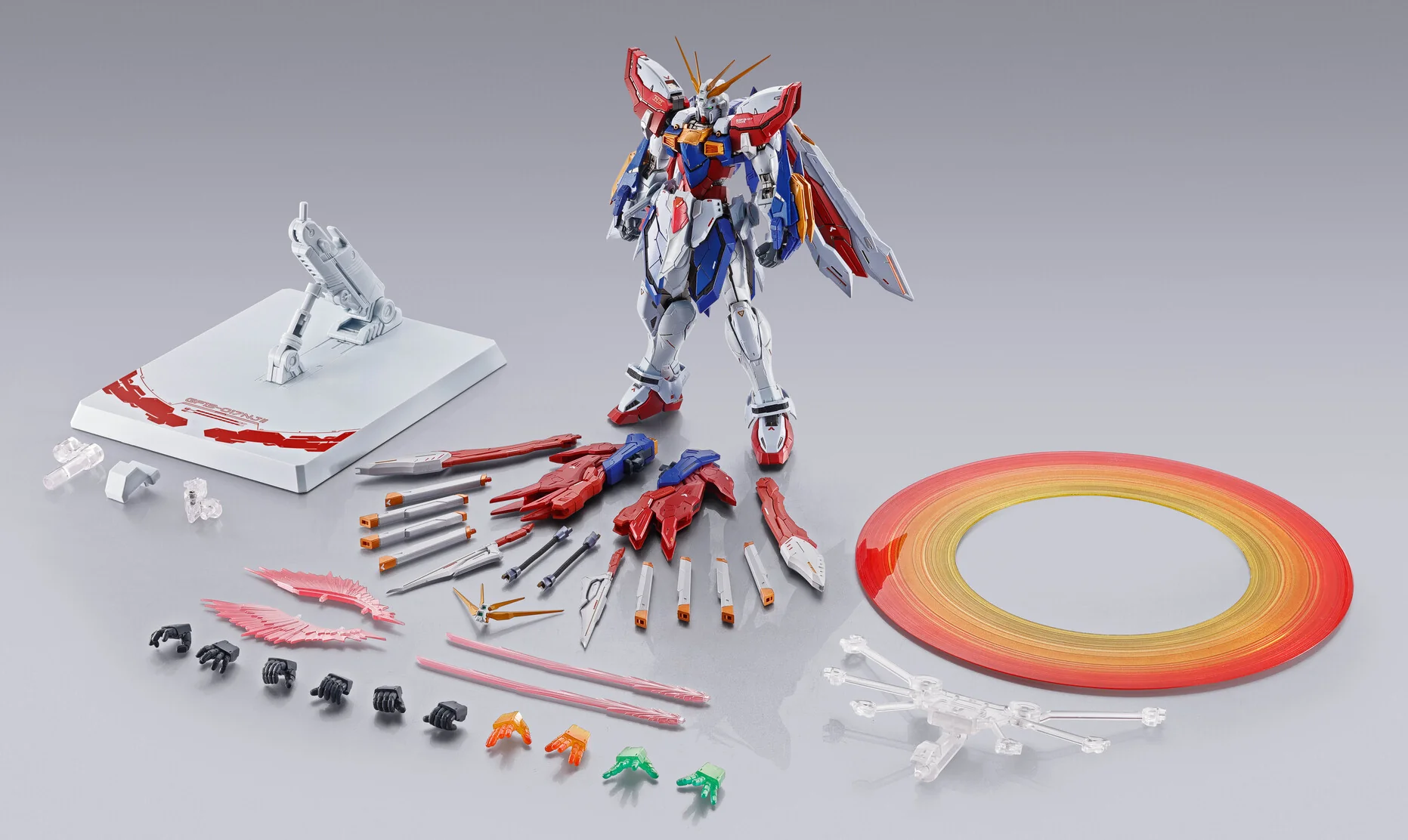 Bandai Tamashii Nations Metal Build GF13-017NJII God Gundam & God Gundam Second Action Figure - Image 20