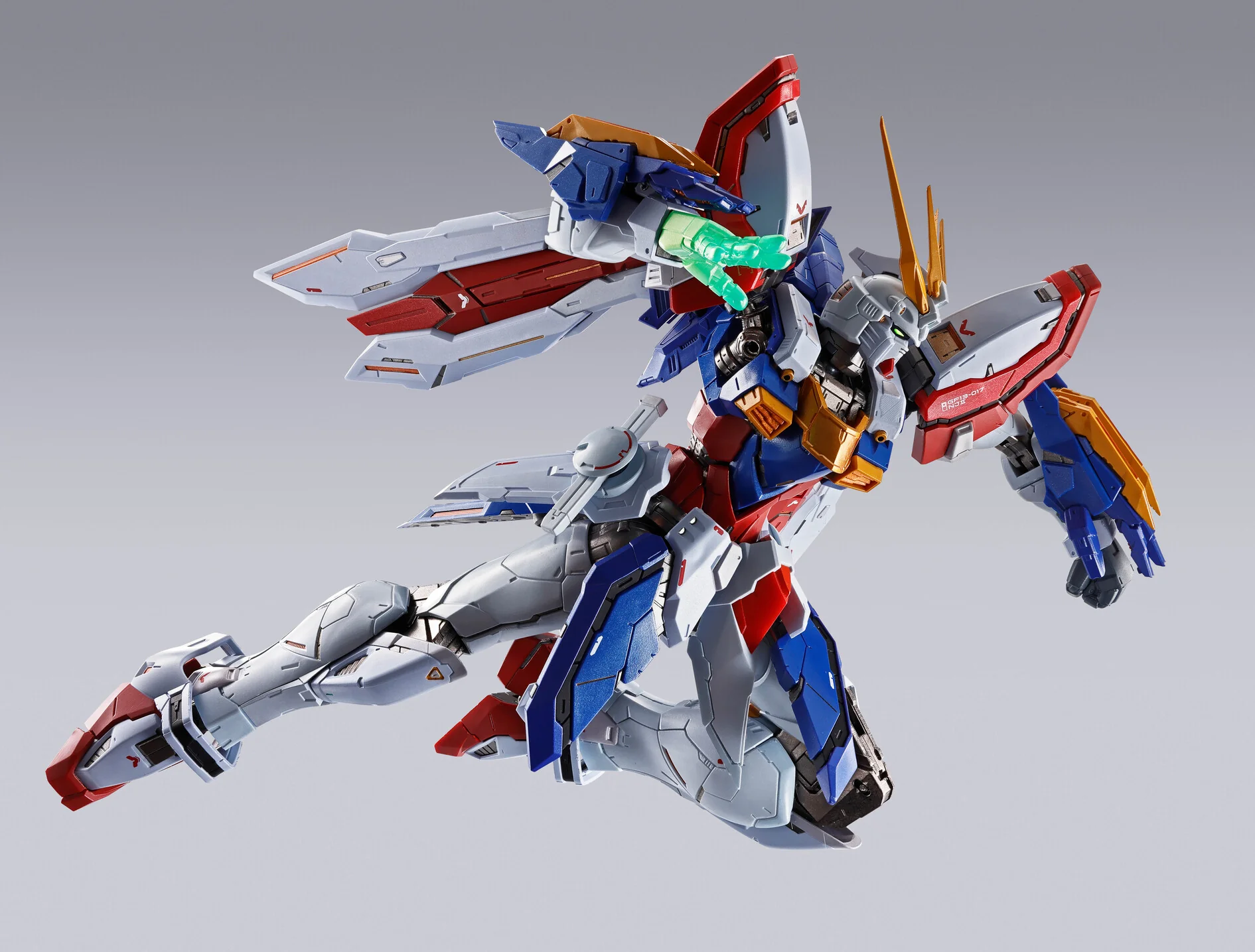 Bandai Tamashii Nations Metal Build GF13-017NJII God Gundam & God Gundam Second Action Figure - Image 6
