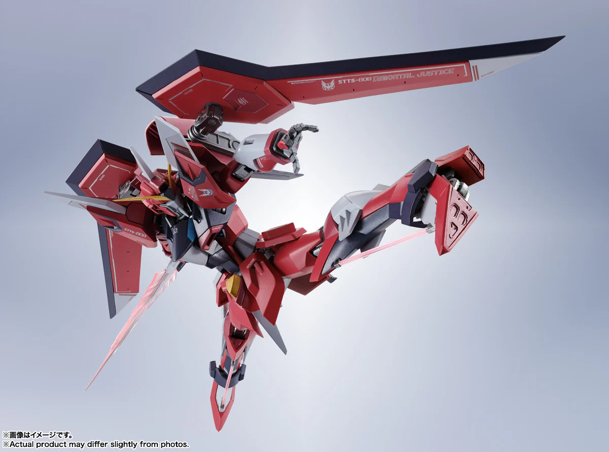 Bandai Tamashii Nations Metal Robot Spirits <SIDE MS> Immortal Justice Gundam Action Figure - Image 6