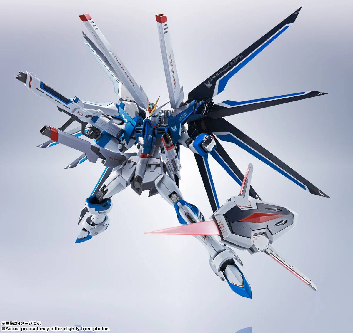 Bandai Tamashii Nations Metal Robot Spirits <SIDE MS> Rising Freedom Gundam Action Figure - Image 4