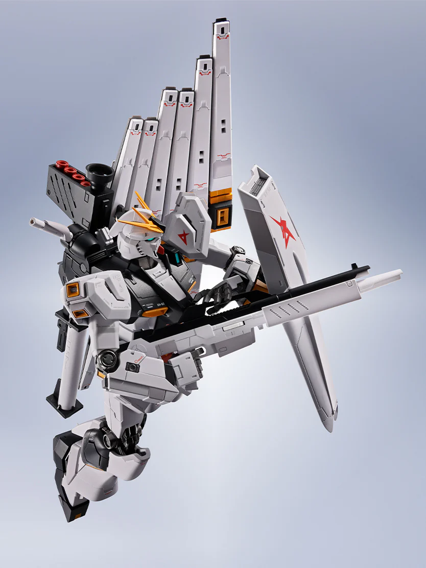 Bandai Tamashii Nations Metal Robot Spirits <SIDE MS> RX-93 Nu Gundam Action Figure - Image 4
