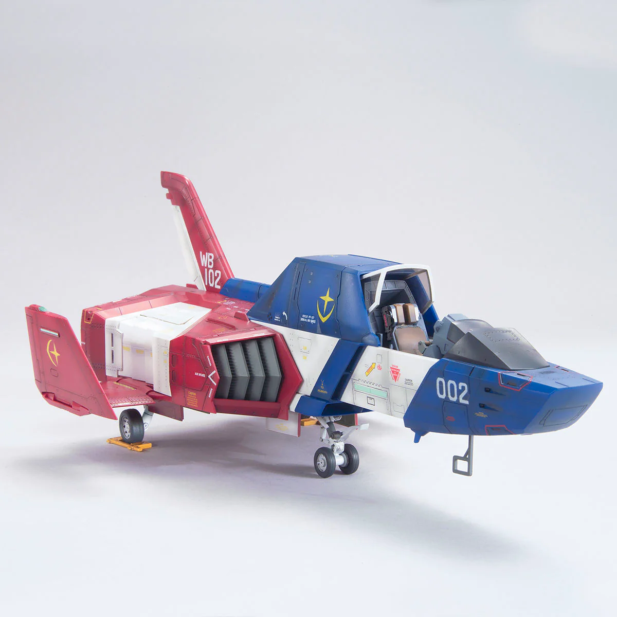 Bandai UCHG U.C.HARD GRAPH 1/35 EFSF FF-X7 Core Fighter Model Kit - Image 6
