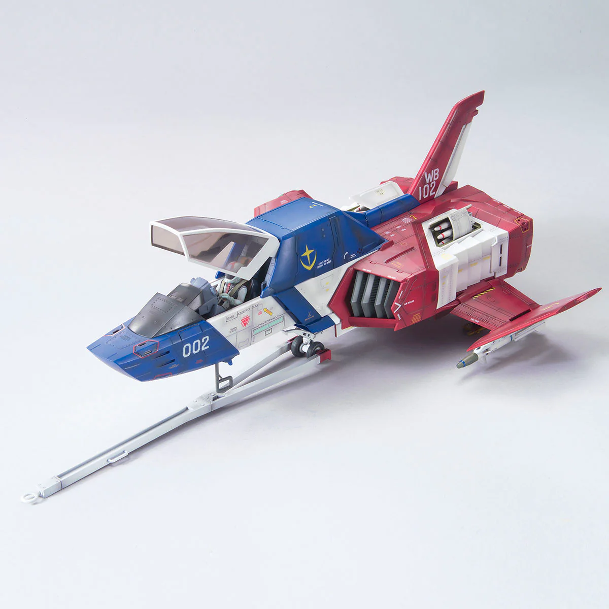 Bandai UCHG U.C.HARD GRAPH 1/35 EFSF FF-X7 Core Fighter Model Kit - Image 8