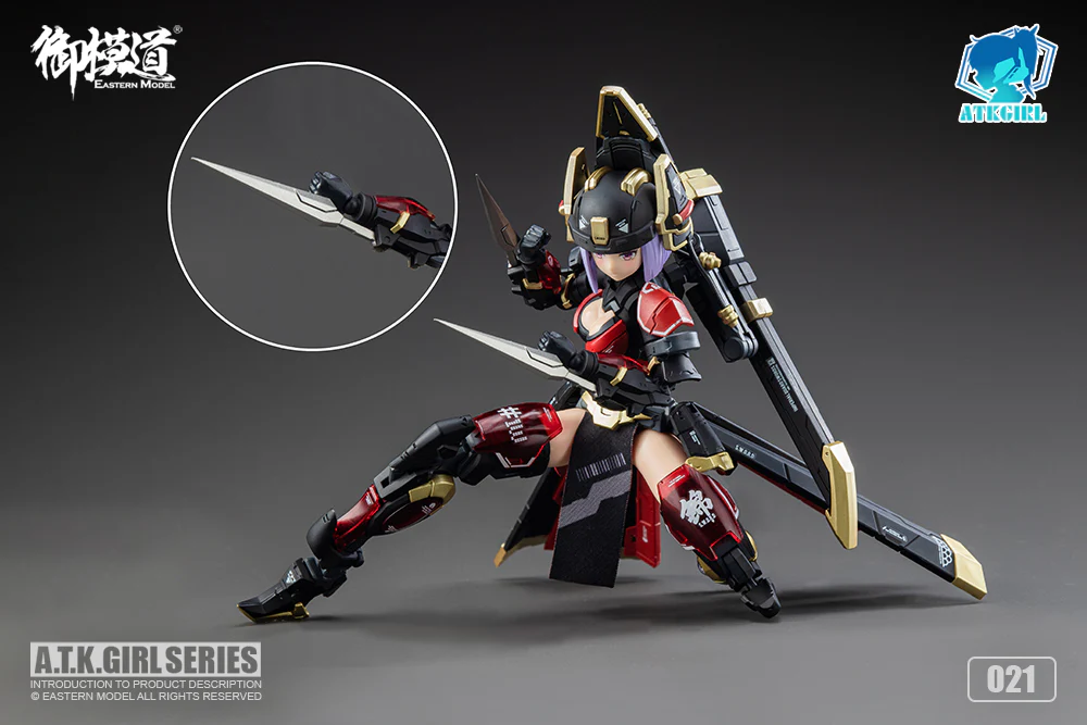 Eastern Model ATK Girl Imperial Guard JW021 "The Silent Grim Reaper" Model Kit (Domestic Ver.) - Image 19
