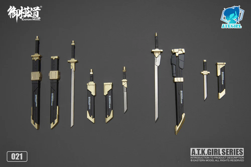 Eastern Model ATK Girl Imperial Guard JW021 "The Silent Grim Reaper" Model Kit (Domestic Ver.) - Image 22