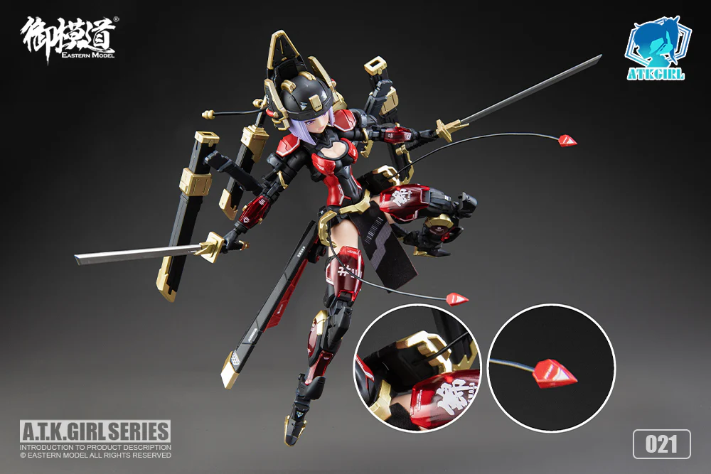 Eastern Model ATK Girl Imperial Guard JW021 "The Silent Grim Reaper" Model Kit (Domestic Ver.) - Image 23