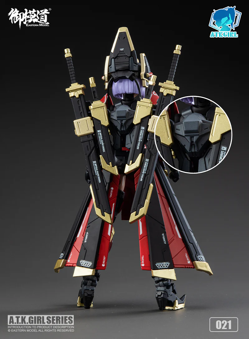 Eastern Model ATK Girl Imperial Guard JW021 "The Silent Grim Reaper" Model Kit (Domestic Ver.) - Image 5