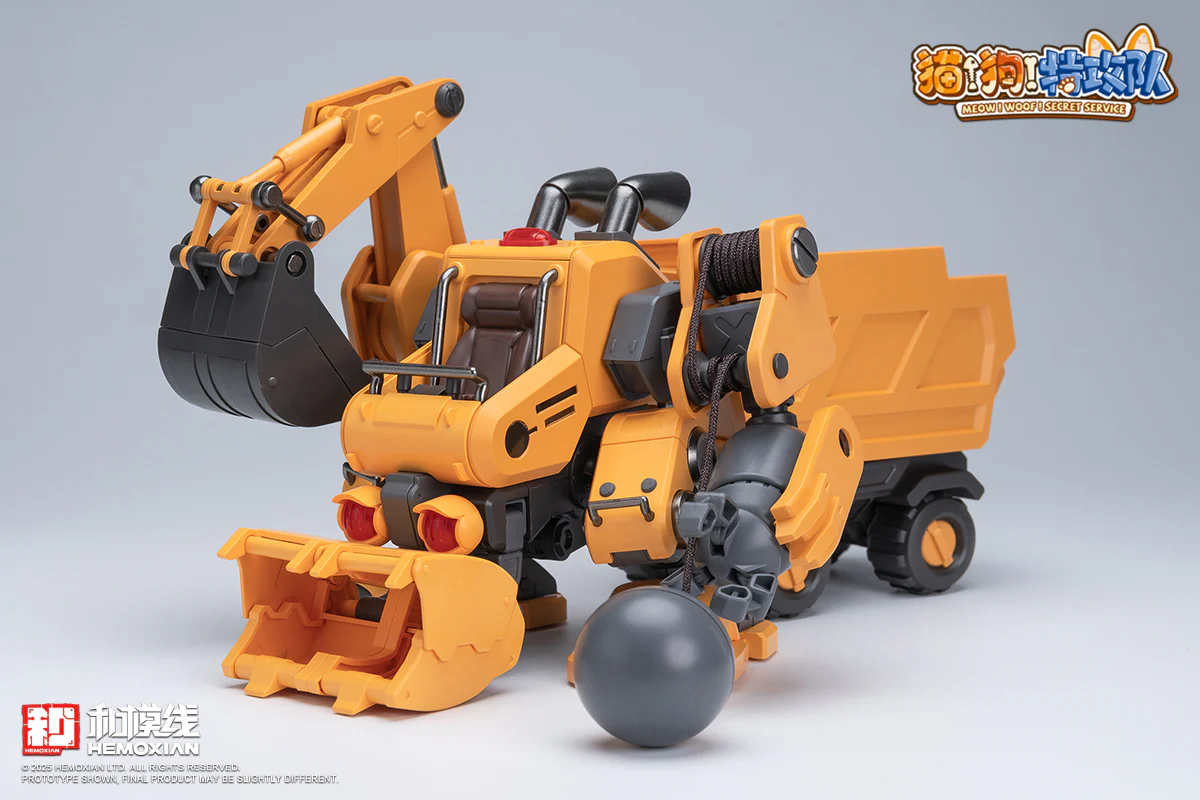 Hemoxian Meow! Woof! Secret Service Husky Model Kit - Image 10