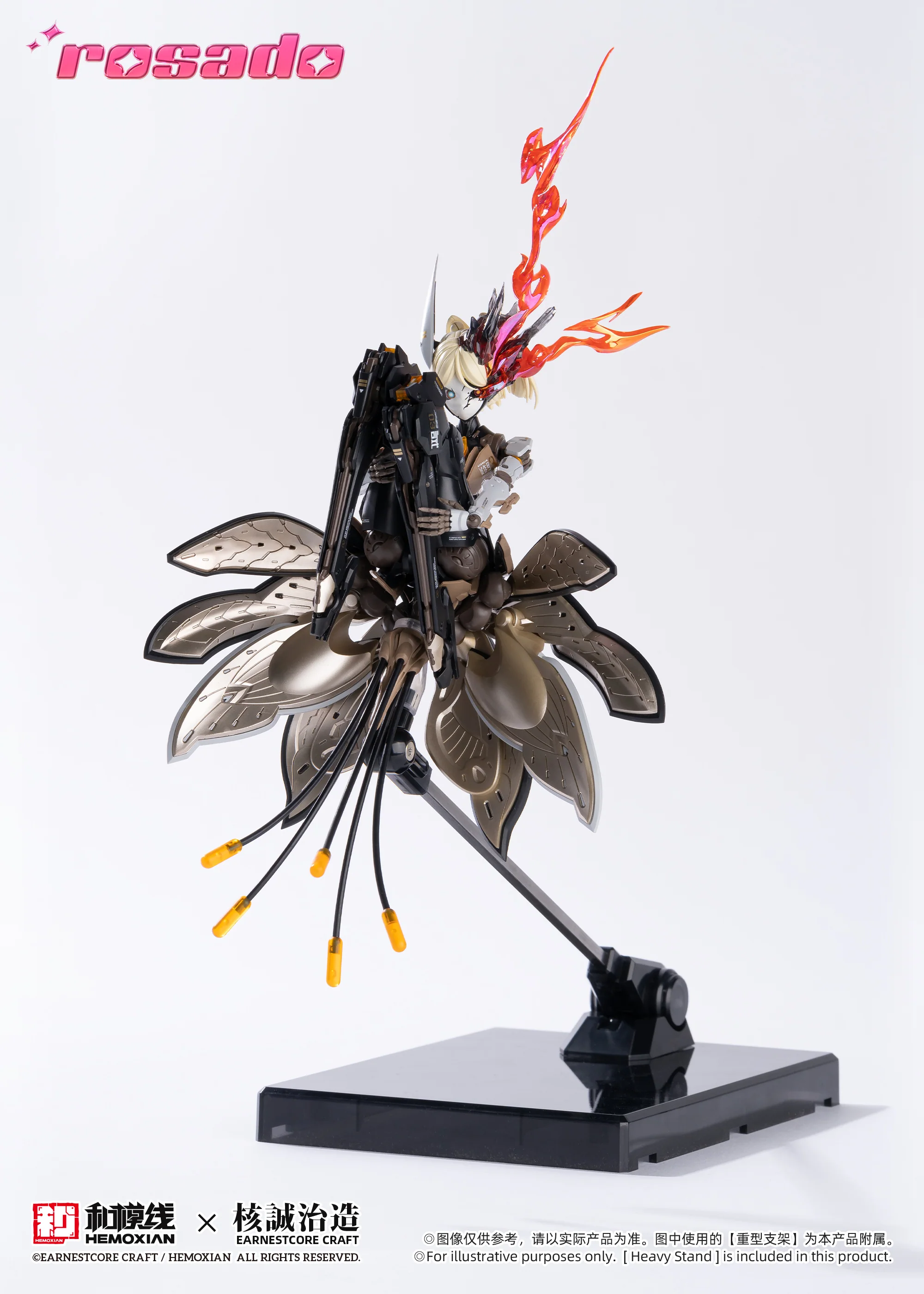 Hemoxian X Earnestcore Craft Rosado Project 1/10 Starflower Lilly MK3 1/10 Model Kit - Image 20