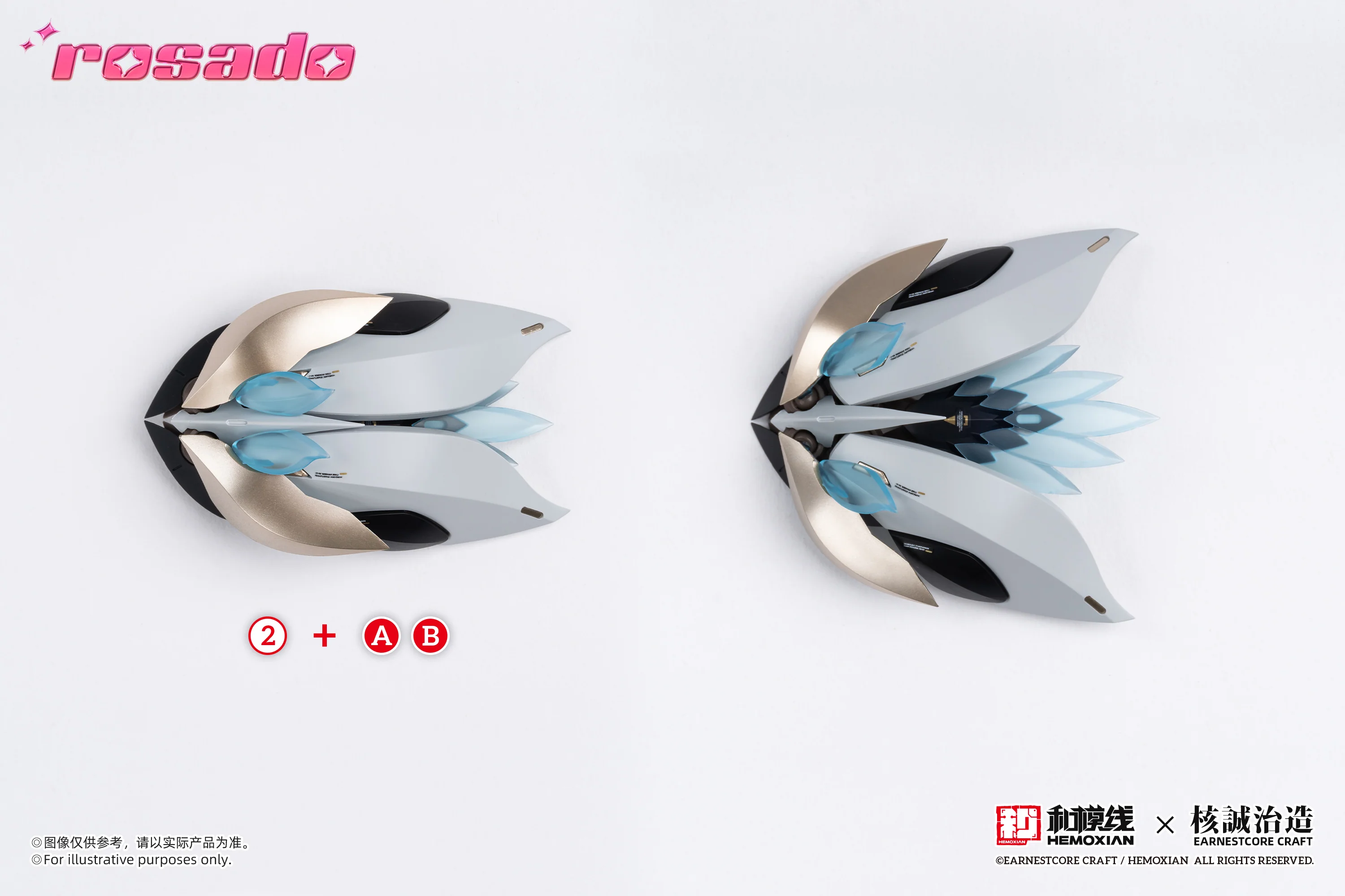 Hemoxian X Earnestcore Craft Rosado Project 1/10 Starflower Lilly MK3 1/10 Model Kit - Image 29