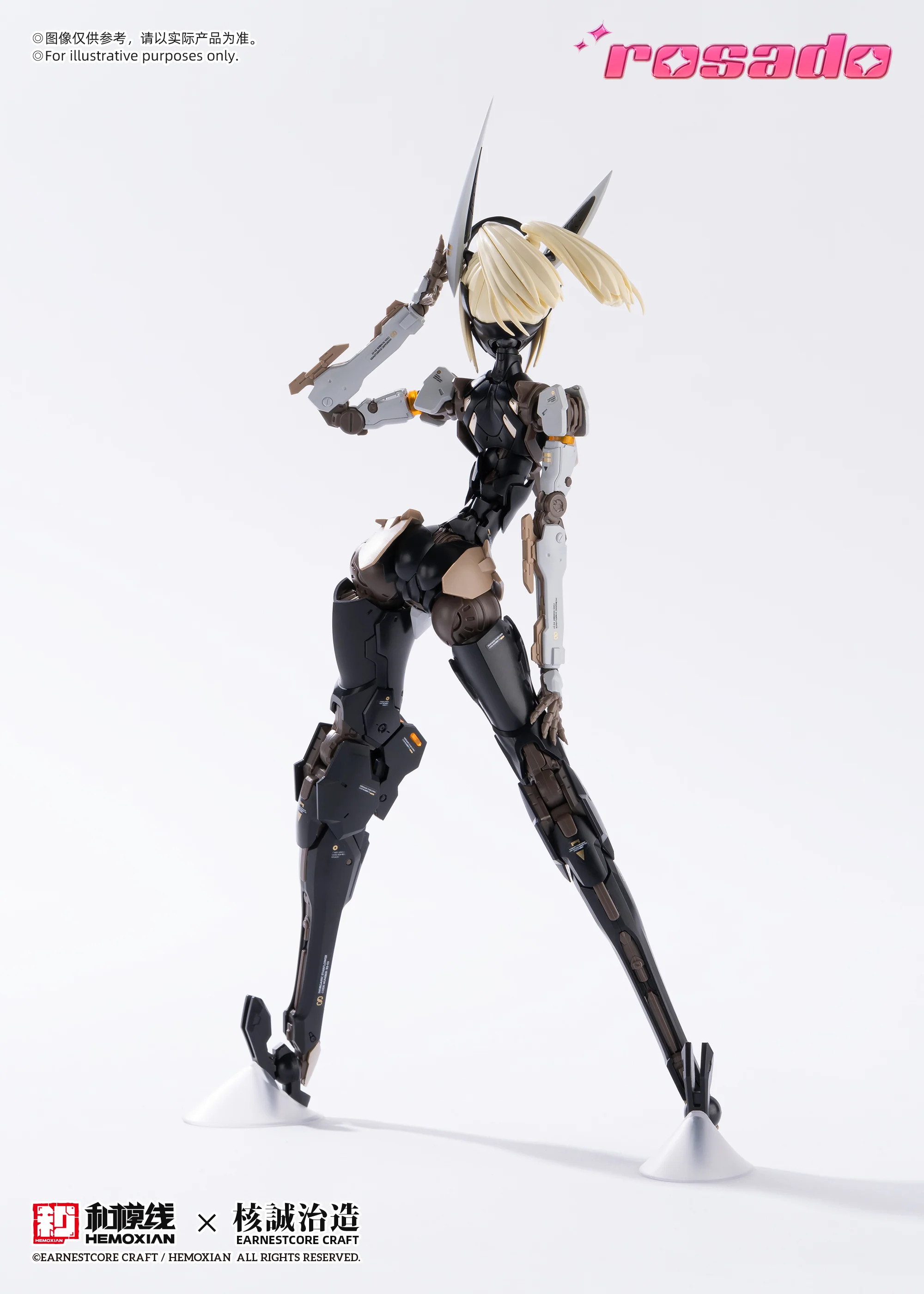 Hemoxian X Earnestcore Craft Rosado Project 1/10 Starflower Lilly MK3 1/10 Model Kit - Image 4