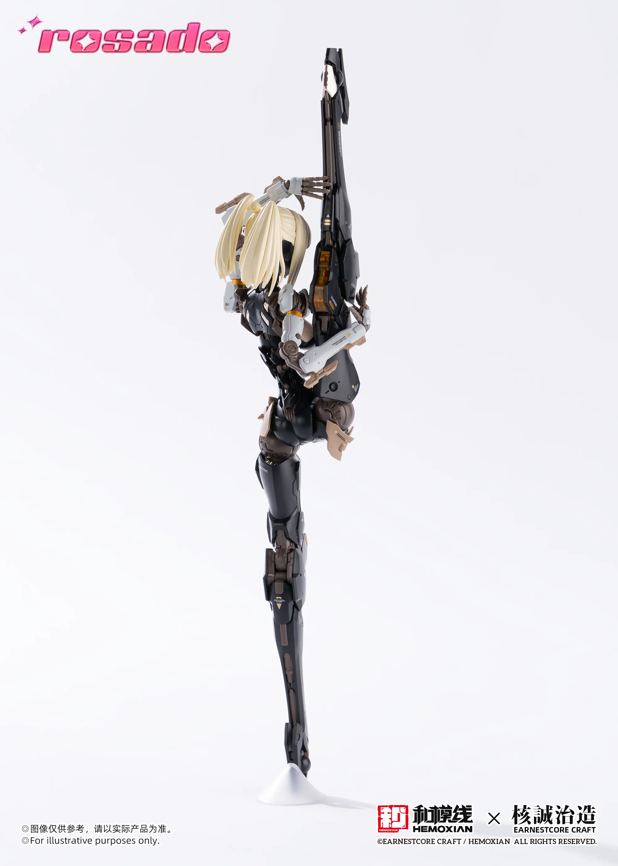 Hemoxian X Earnestcore Craft Rosado Project 1/10 Starflower Lilly MK3 1/10 Model Kit - Image 5