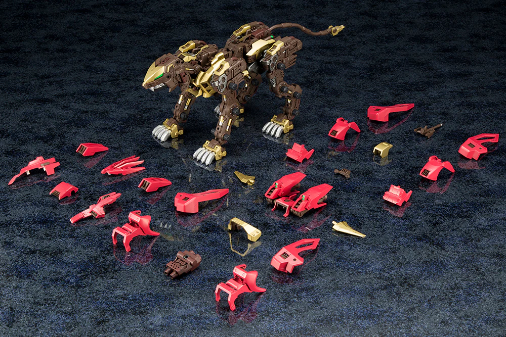 Kotobukiya HMM 1/72 ZOIDS EZ-054 Liger Zero Empire Ver. Marking Plus Ver. - Image 11