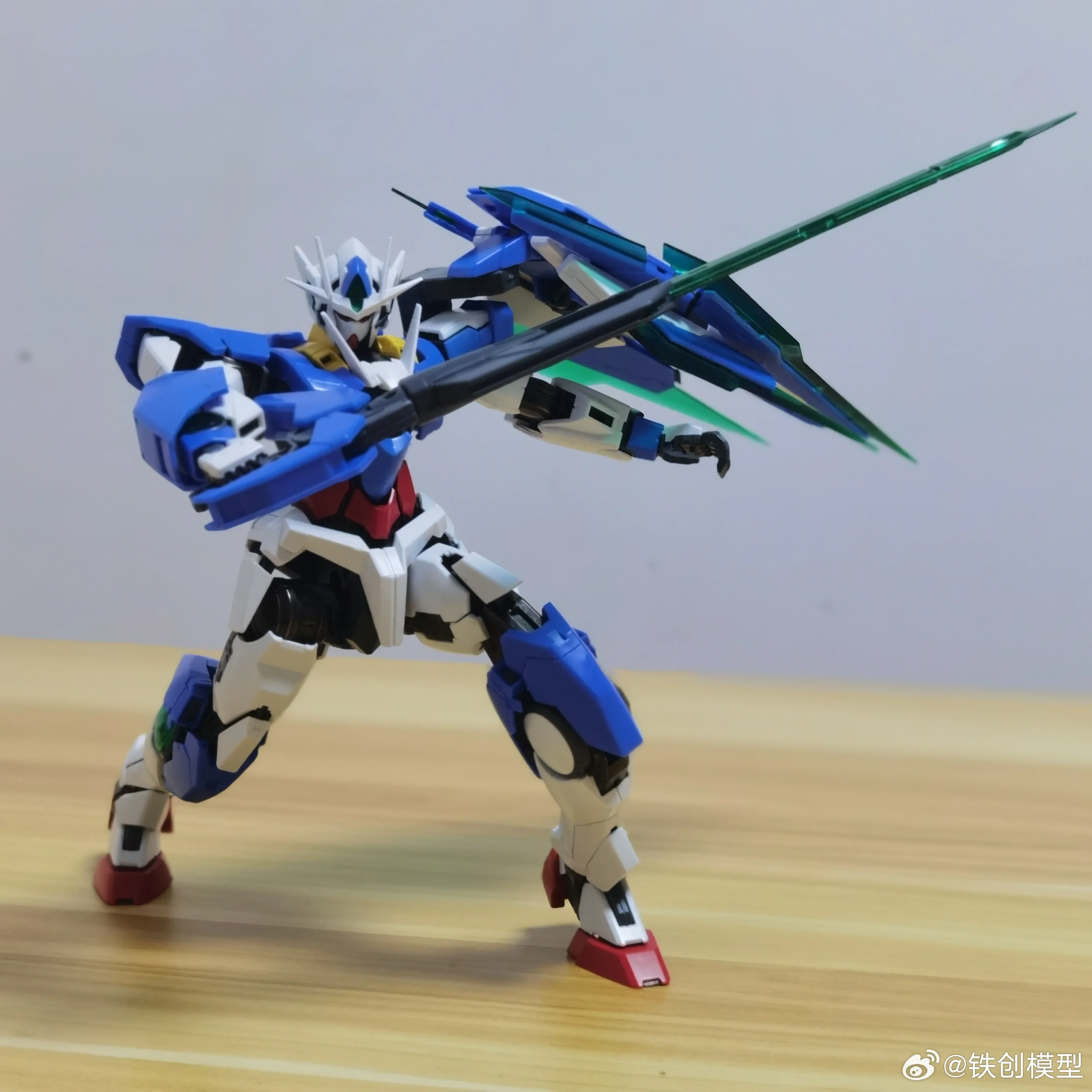 Tiechuang Model MG 1/100 Gundam 00 QAN[T] Frame Replacement Metal Part - Image 5