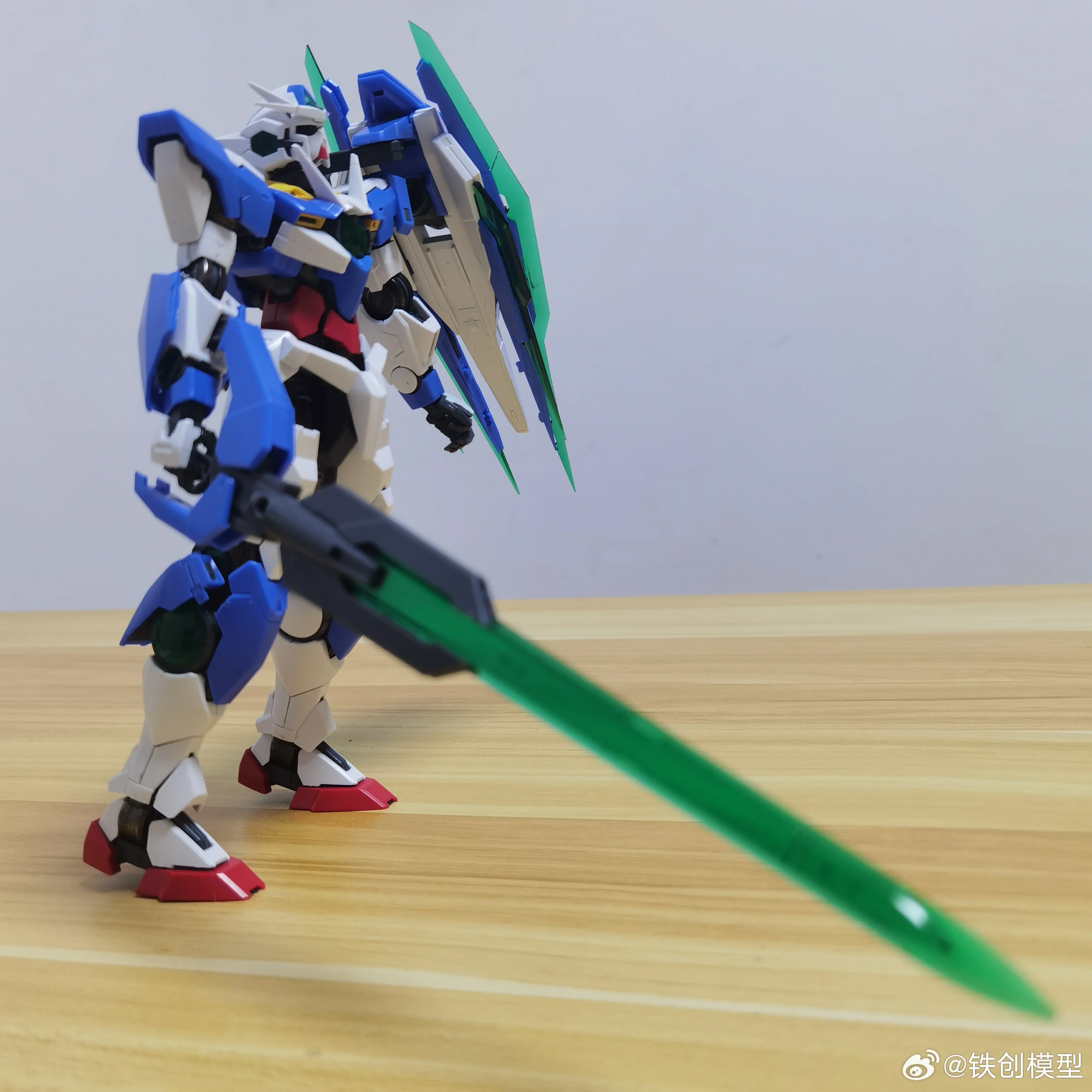Tiechuang Model MG 1/100 Gundam 00 QAN[T] Frame Replacement Metal Part - Image 6