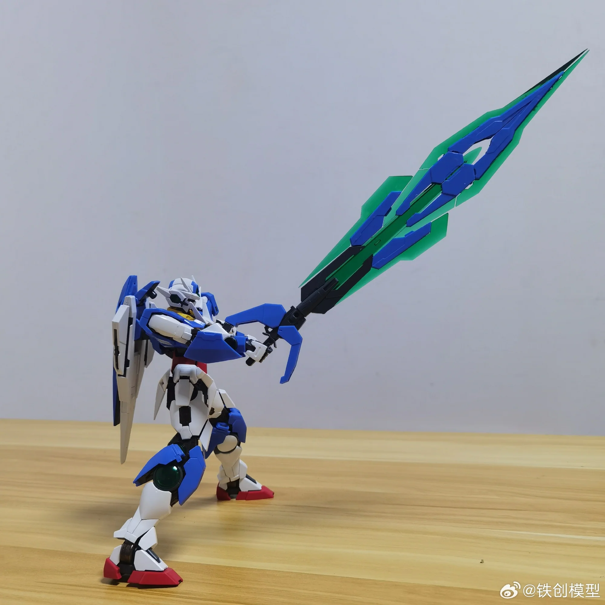 Tiechuang Model MG 1/100 Gundam 00 QAN[T] Frame Replacement Metal Part - Image 7