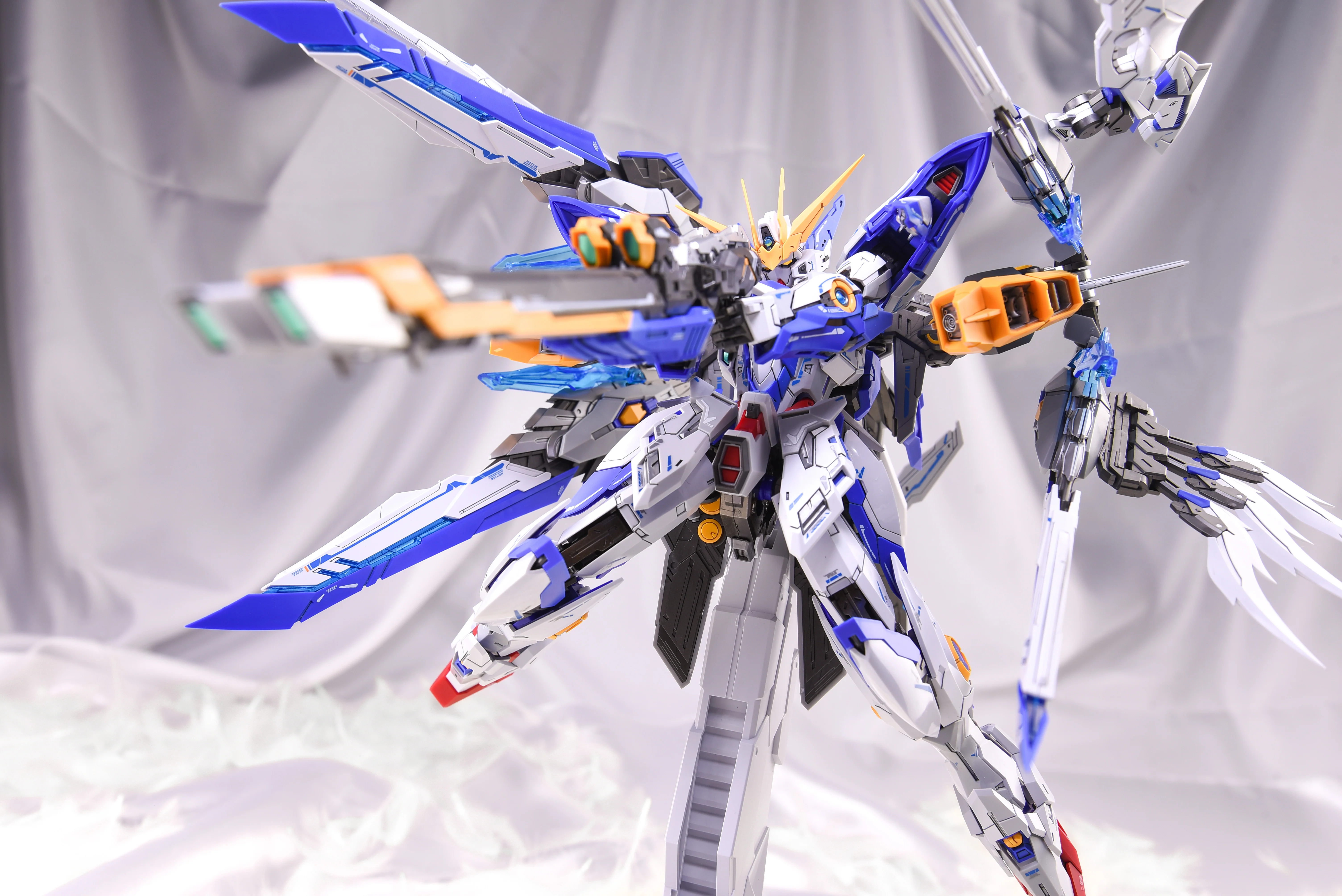 ZZA 1/100 CH-01 Blue Flame Model Kit - Image 8